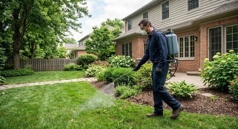 Lawn Insect Spraying in Frisco, TX